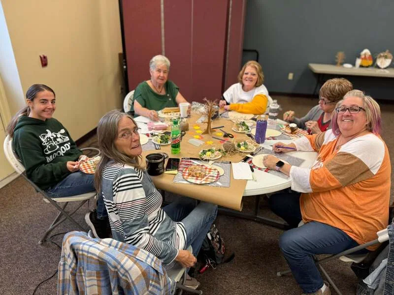 Women’s Ministry meal together