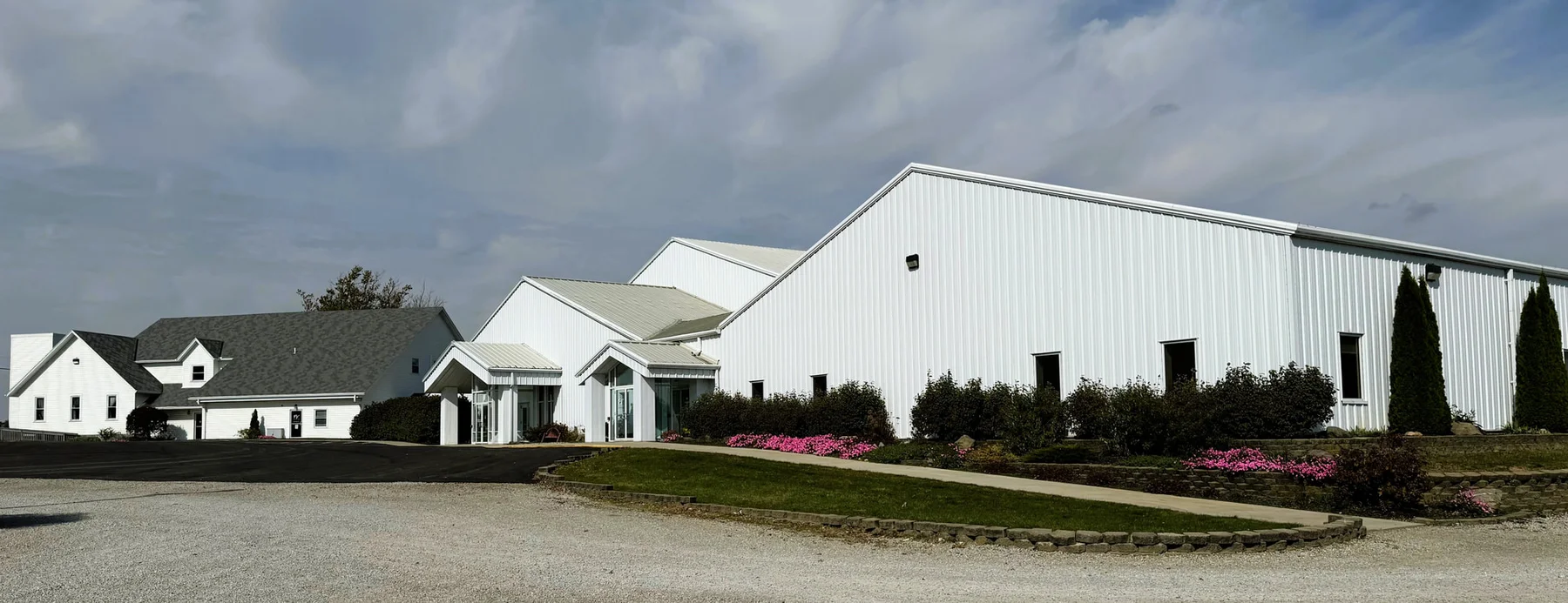 The Pleasant View church building