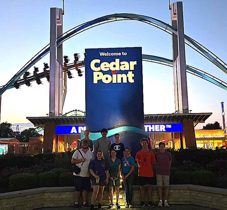 The Well at the Cedar Point entrance
